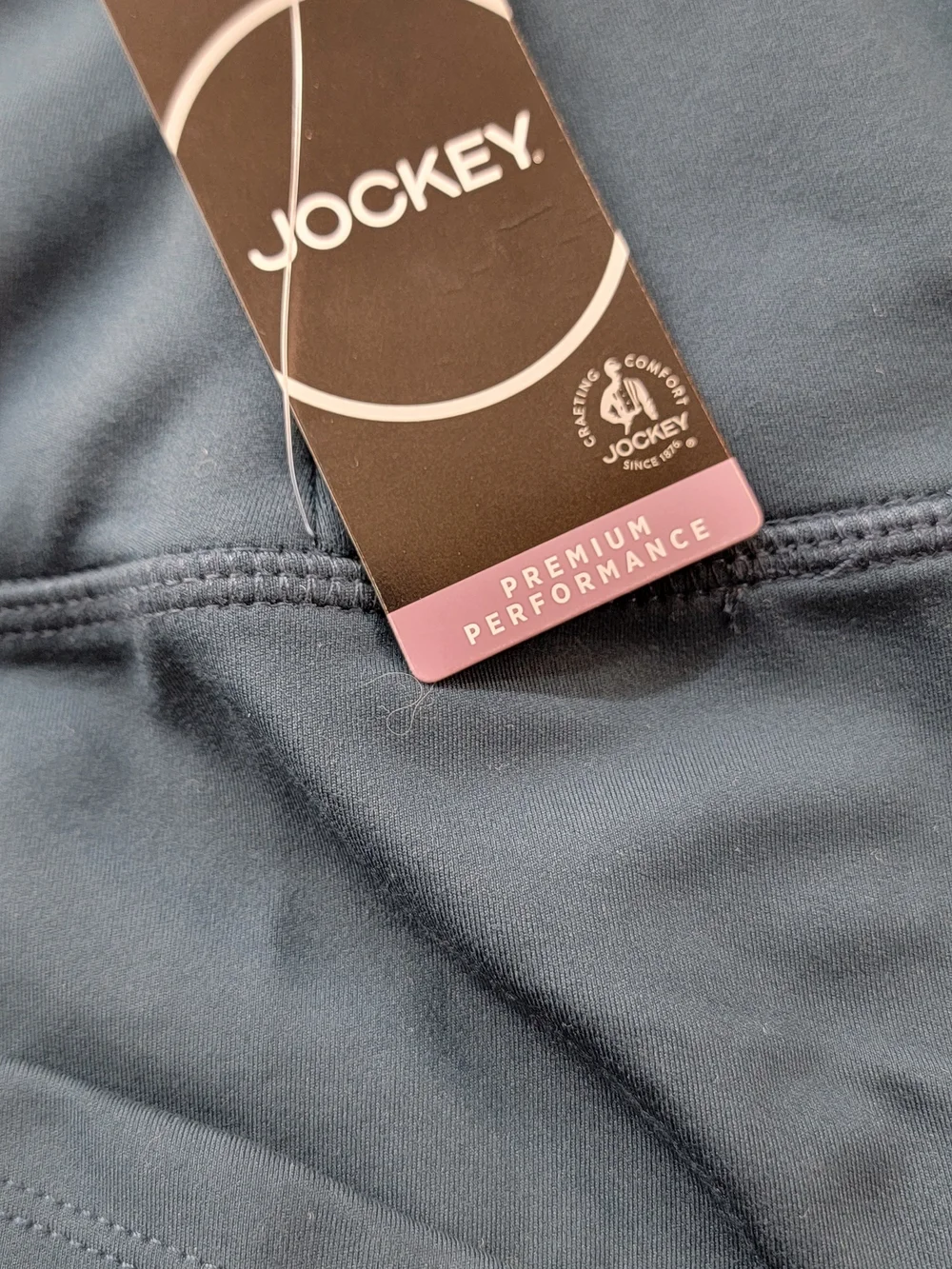 Jockey Navy Kids Active Leggings with Side Pockets